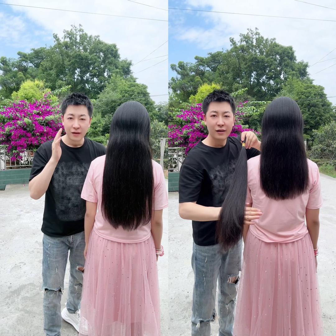 雅安阿皓收长发