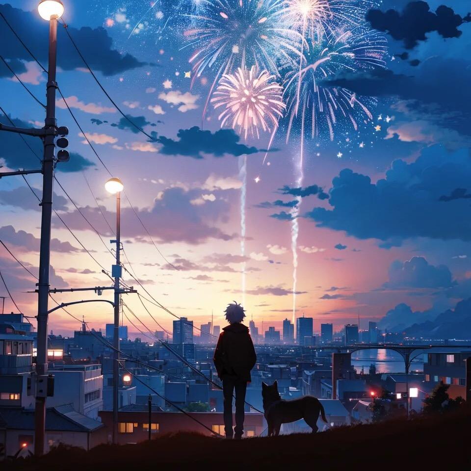 晚风予你