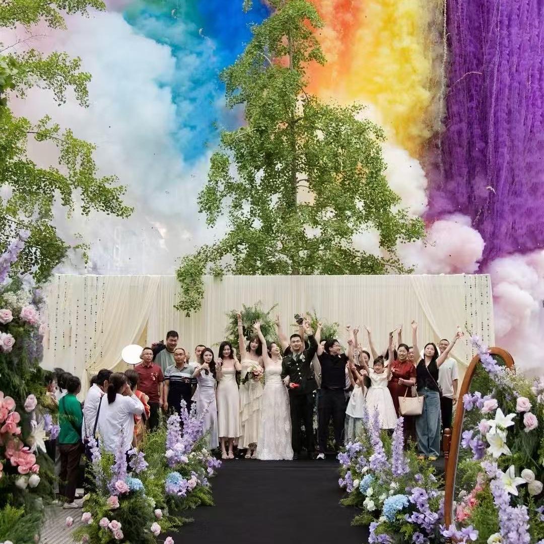 欢喜七彩婚礼