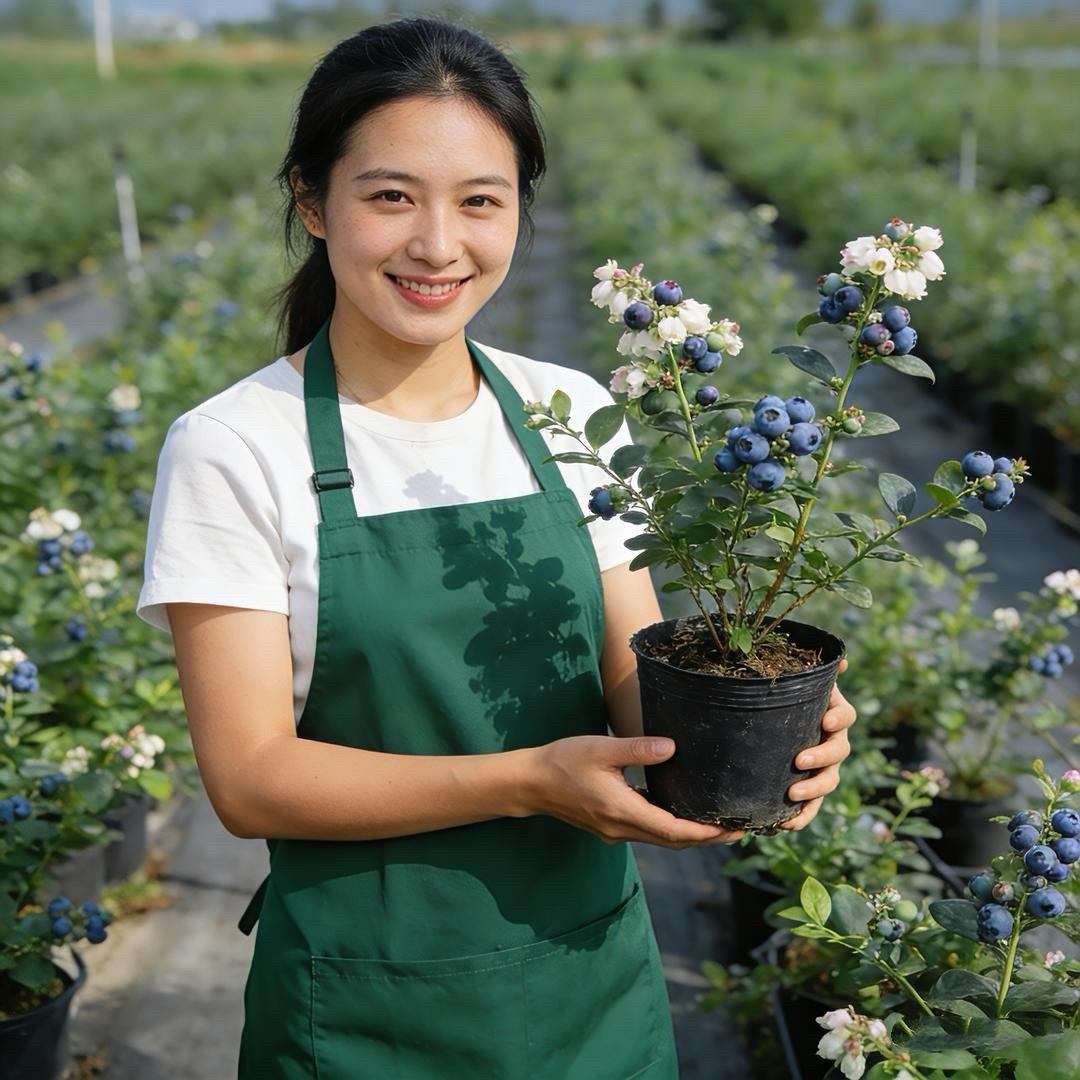 阿梅云南本土蓝莓种植户