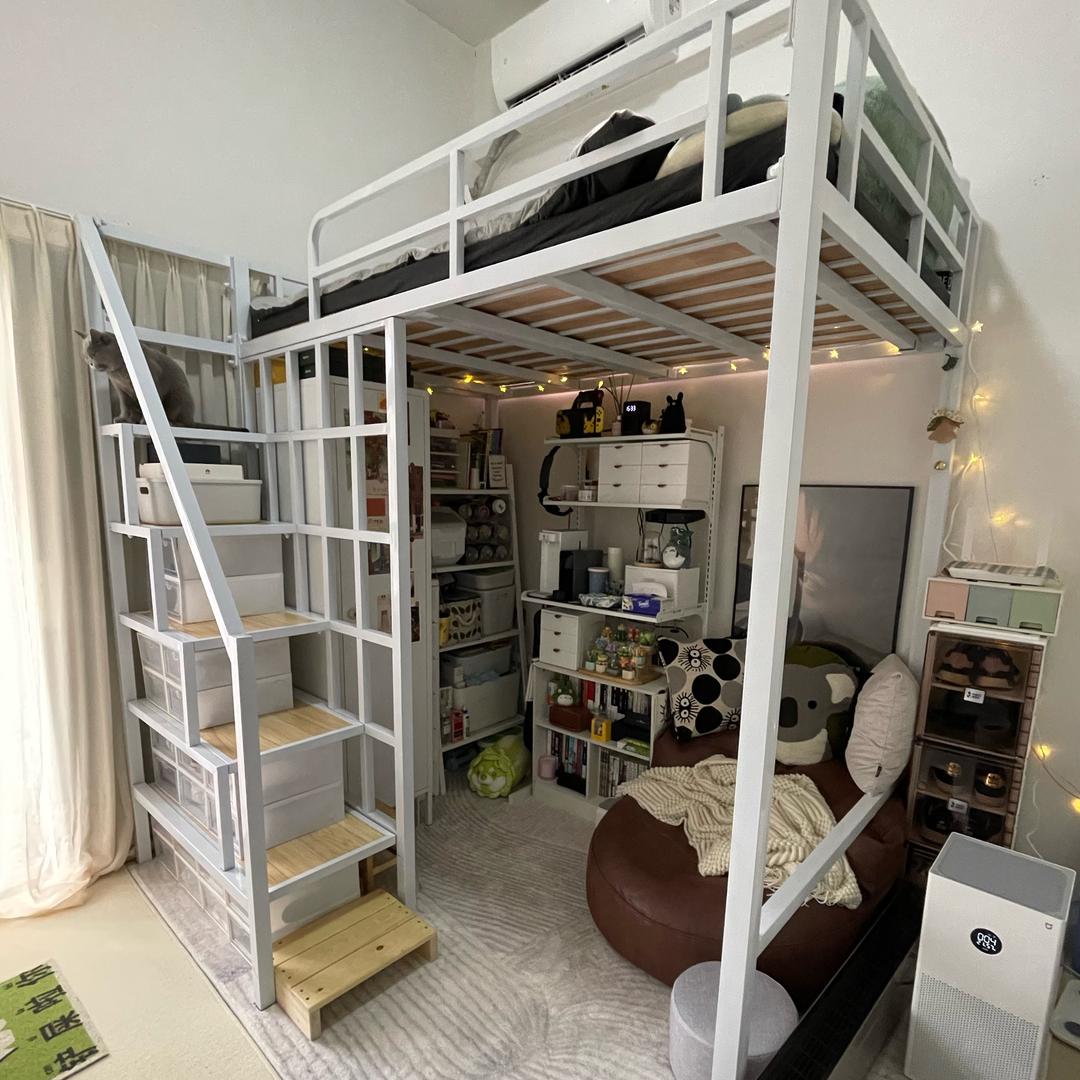 小末商贸店｜铁艺高架床厂家