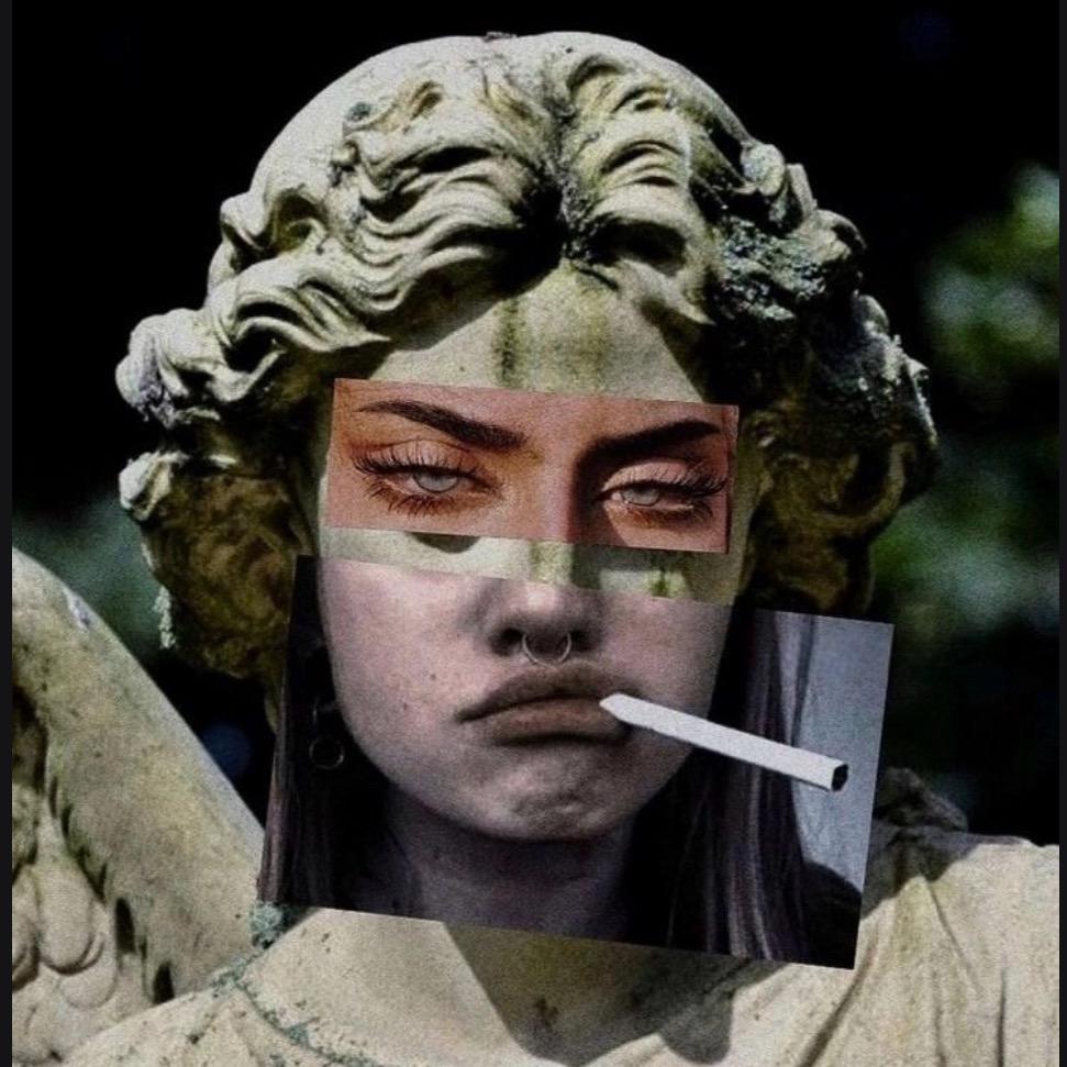 藍.
