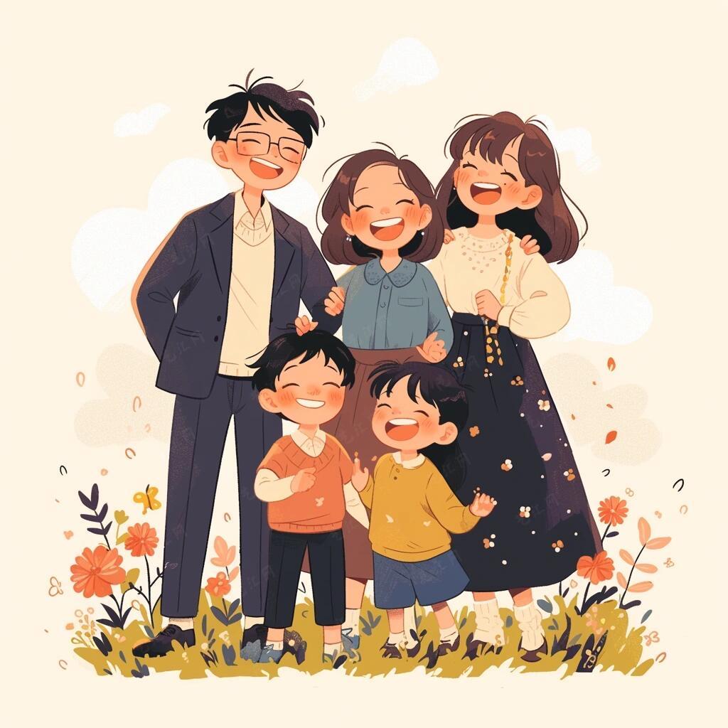 一个妈妈三个娃