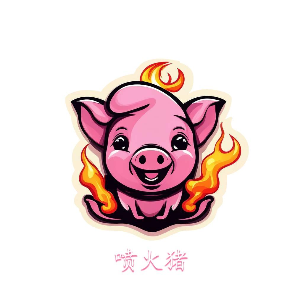 喷火猪儿童内裤