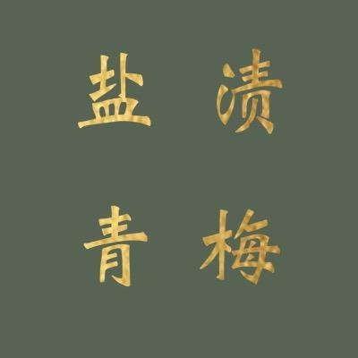 盐渍青梅JK