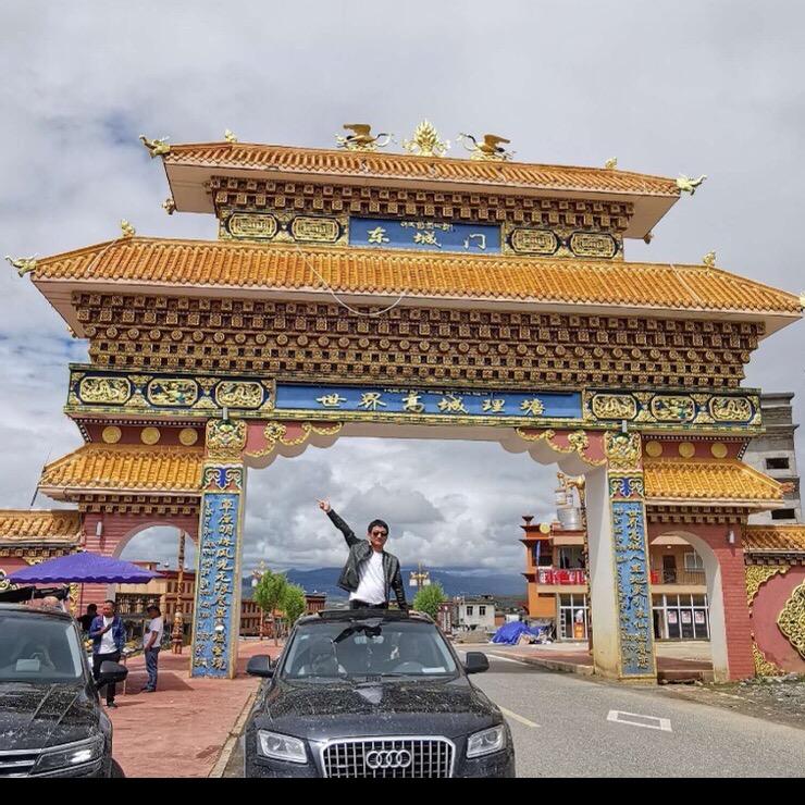 爱跑步. 自驾旅行者