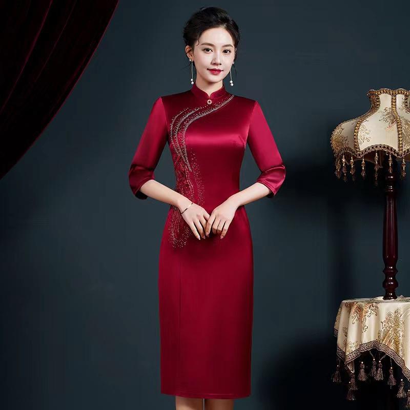 东莞市灵动喜婆婆喜妈妈礼服裙