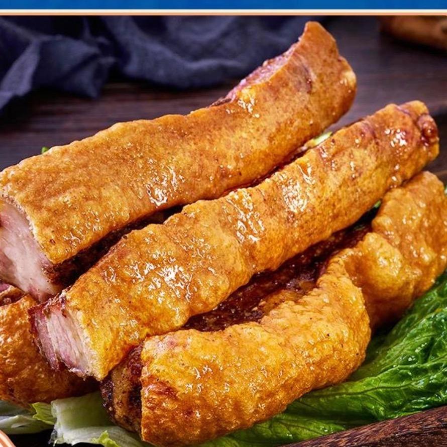 脆皮吴花肉.