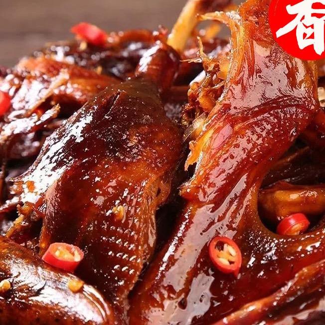 湖南岳阳查季酱板鸭