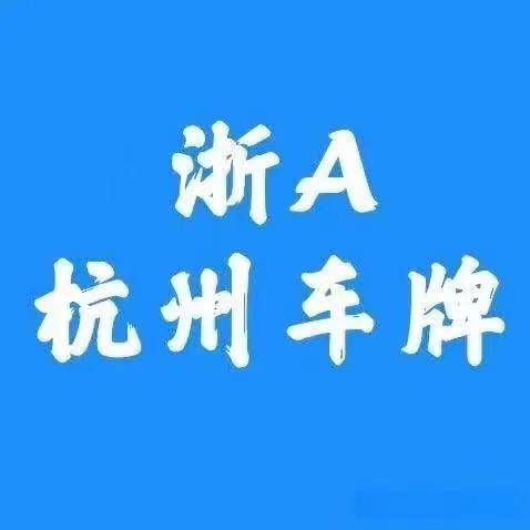 浙A指标竞拍&公户指标（靓）