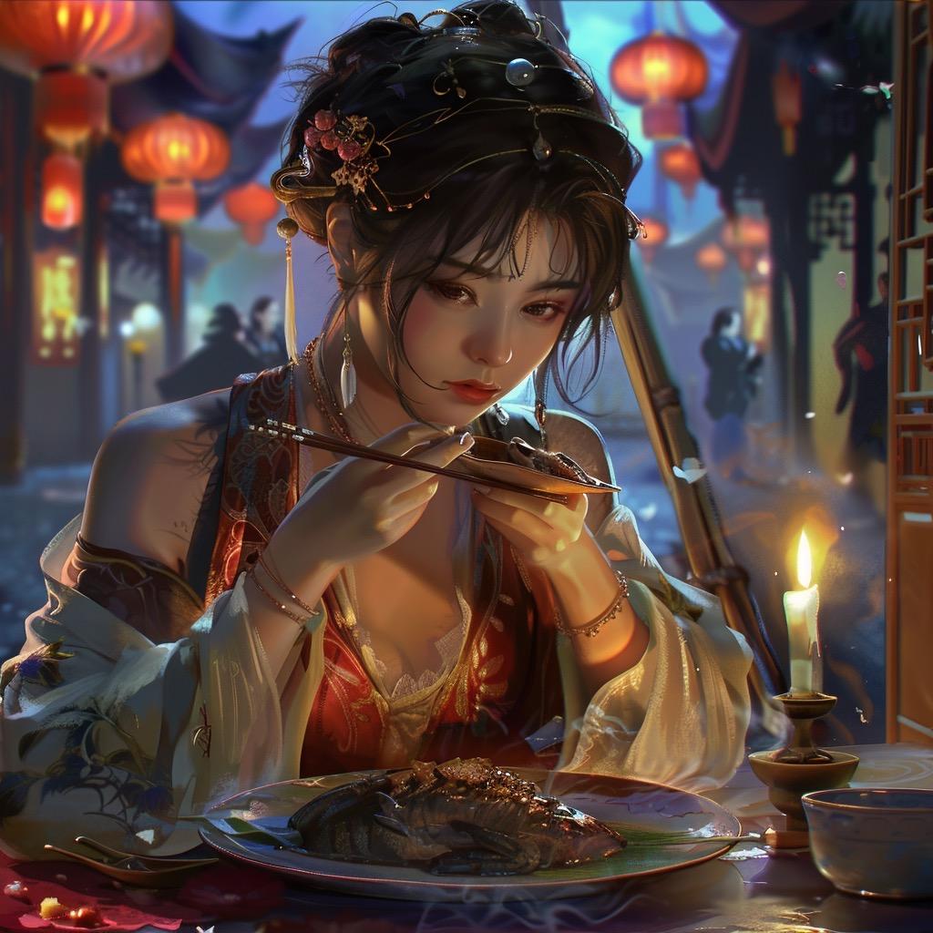 林林真会吃