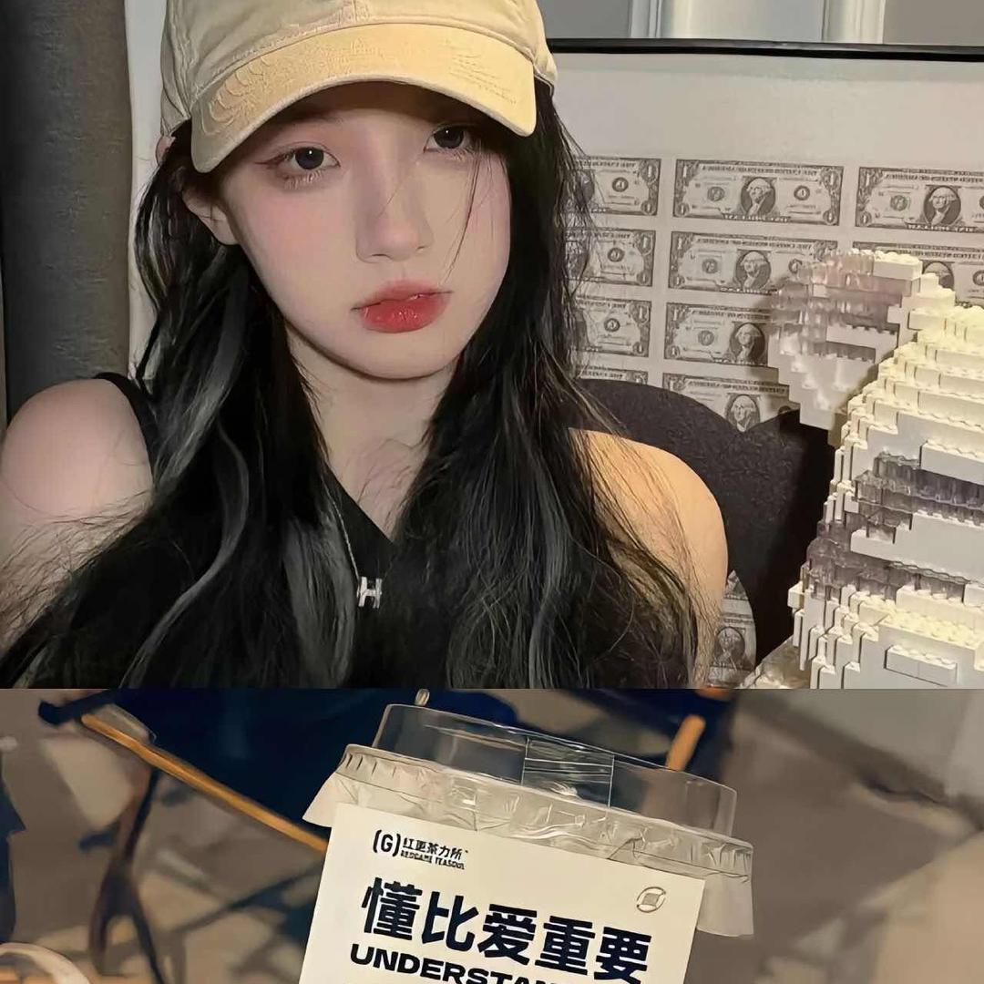 一个胖胖的健身少女