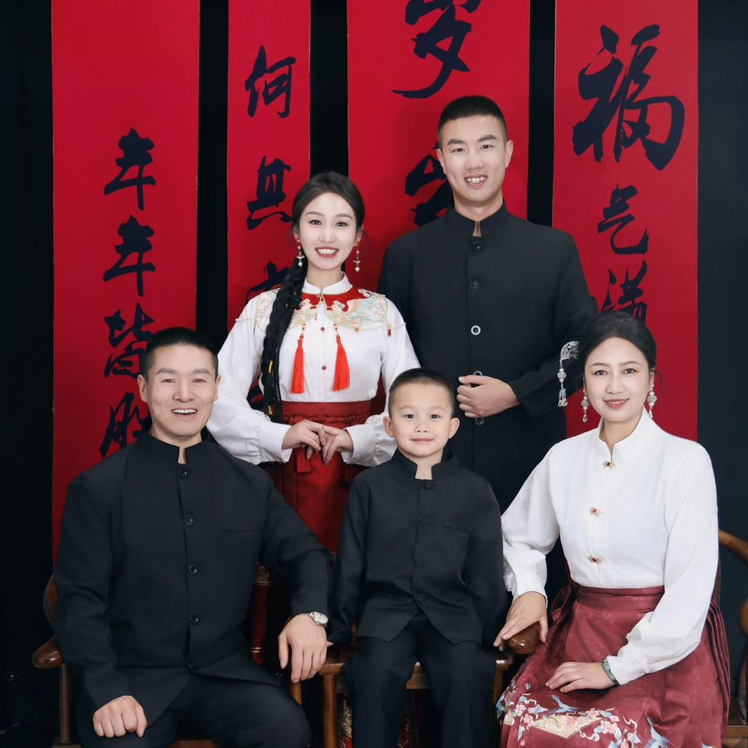 洋相妹一家人
