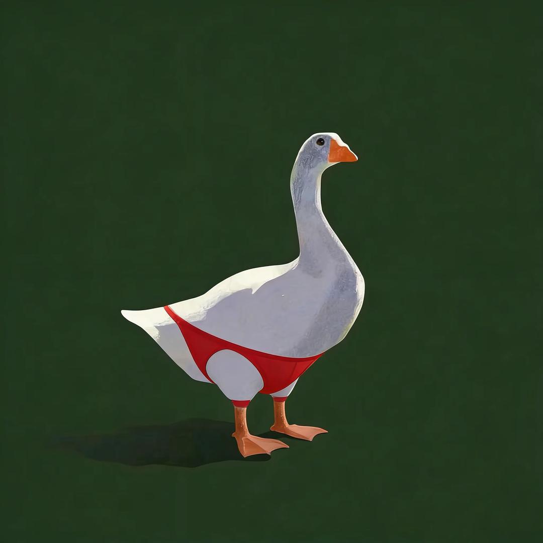 一只大鹅