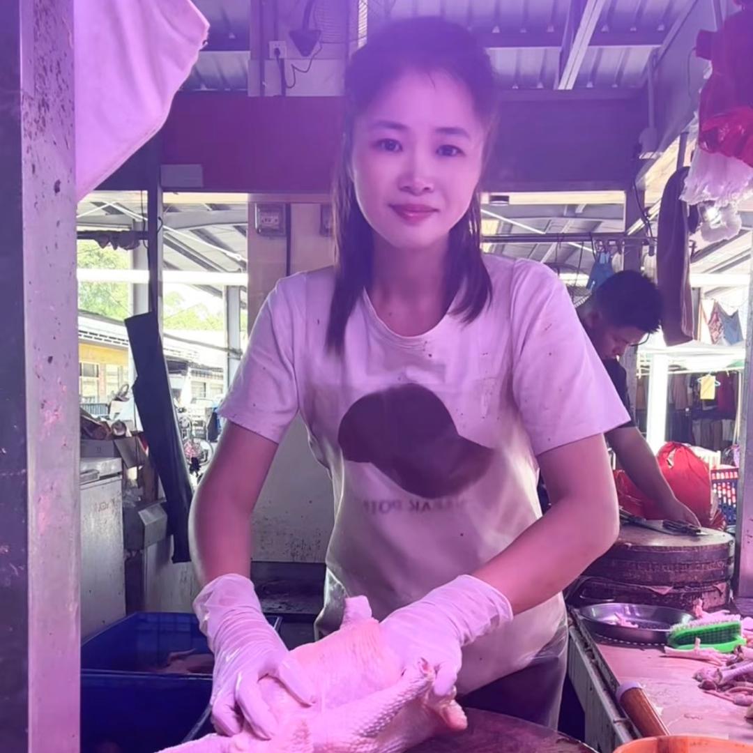 卖鸡肉的美霖