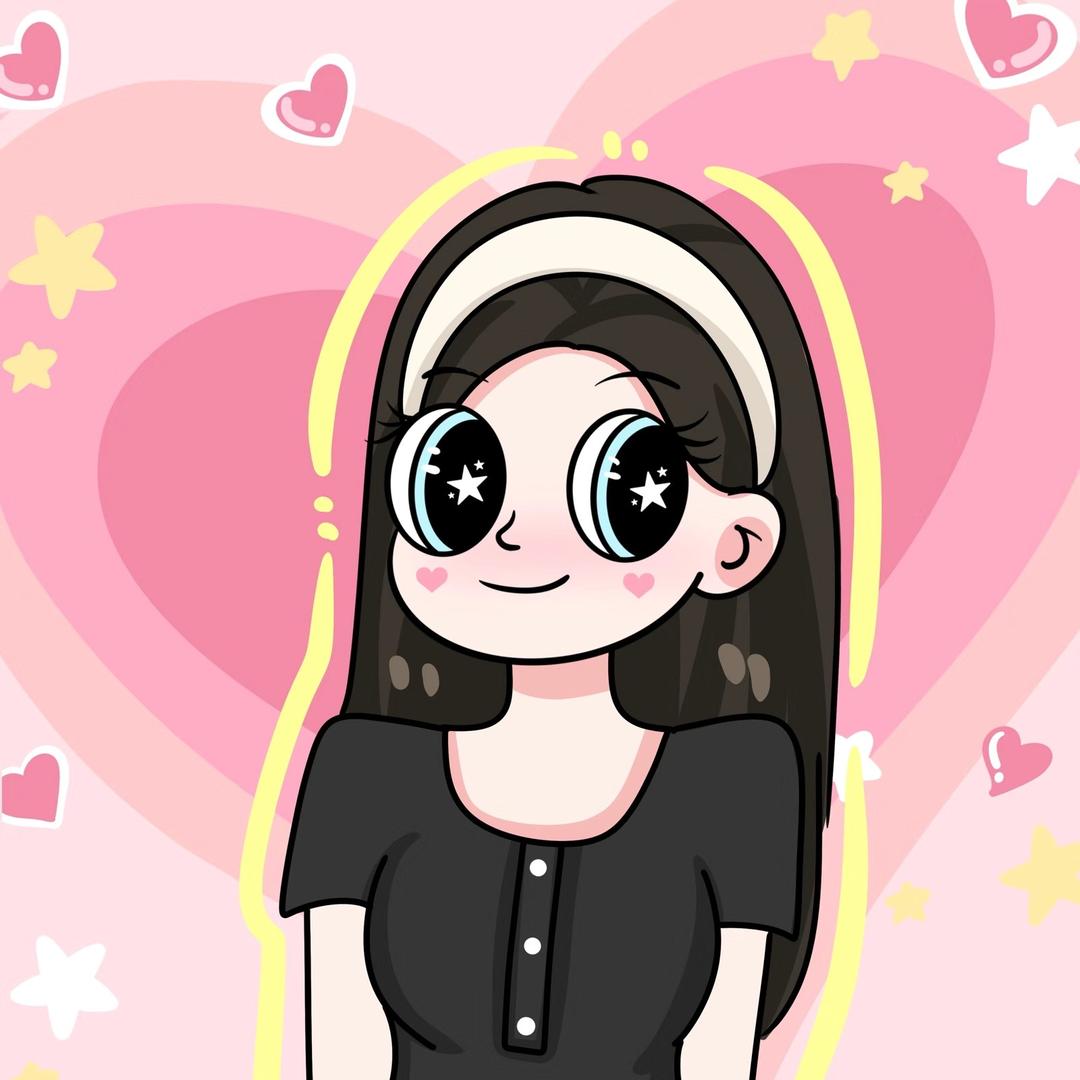 吹气球的小姐姐