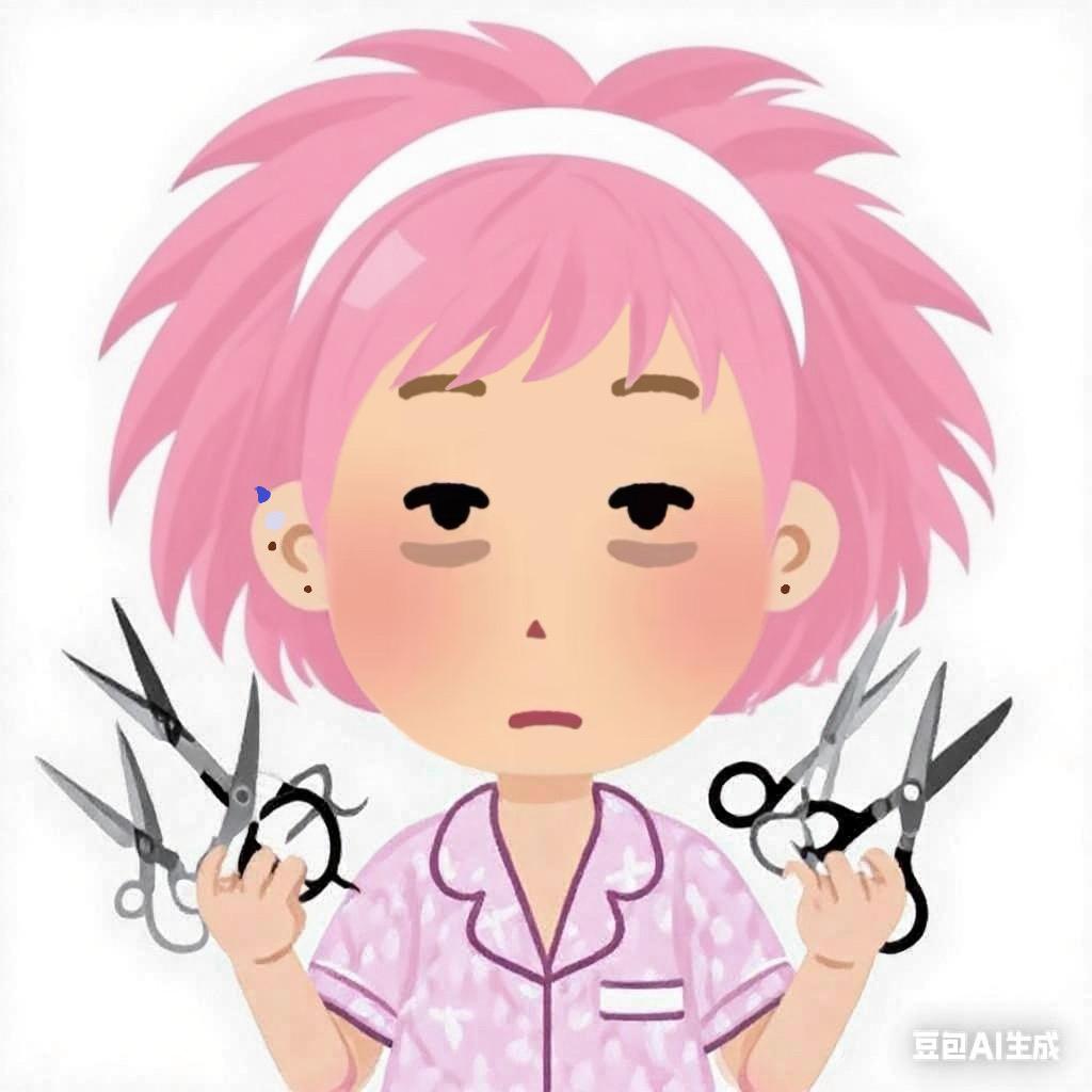 头发掉色（毛娘版）