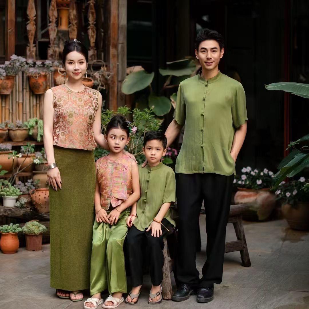 玉家人原创新中式傣装设计