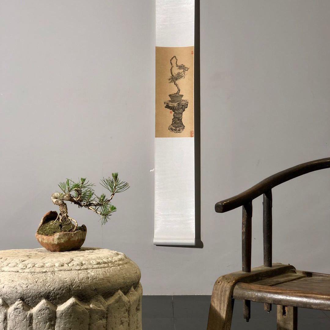 逸石轩灵璧石盆