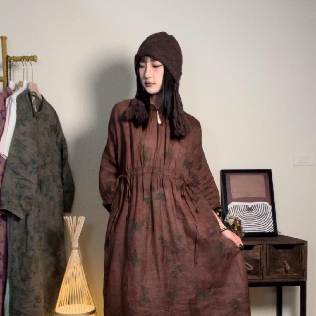 谦型自制大码中老年女装