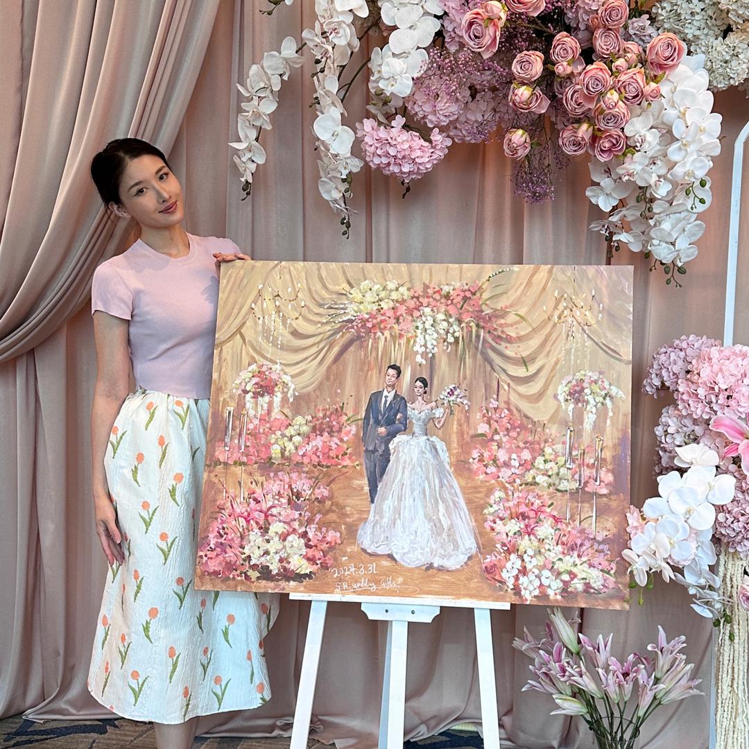杨淞然婚礼画师🎨