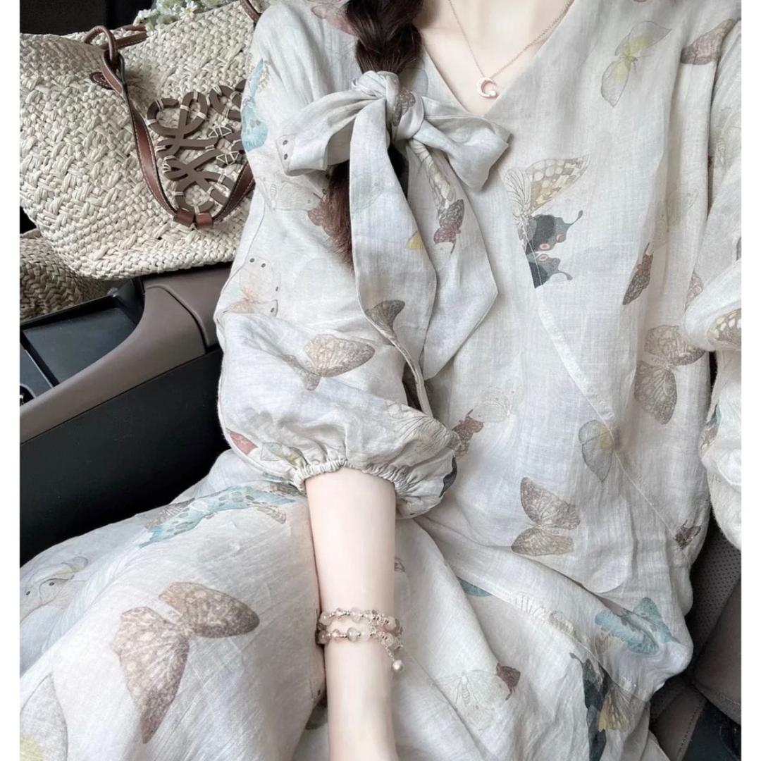 婕诗真丝古着女装