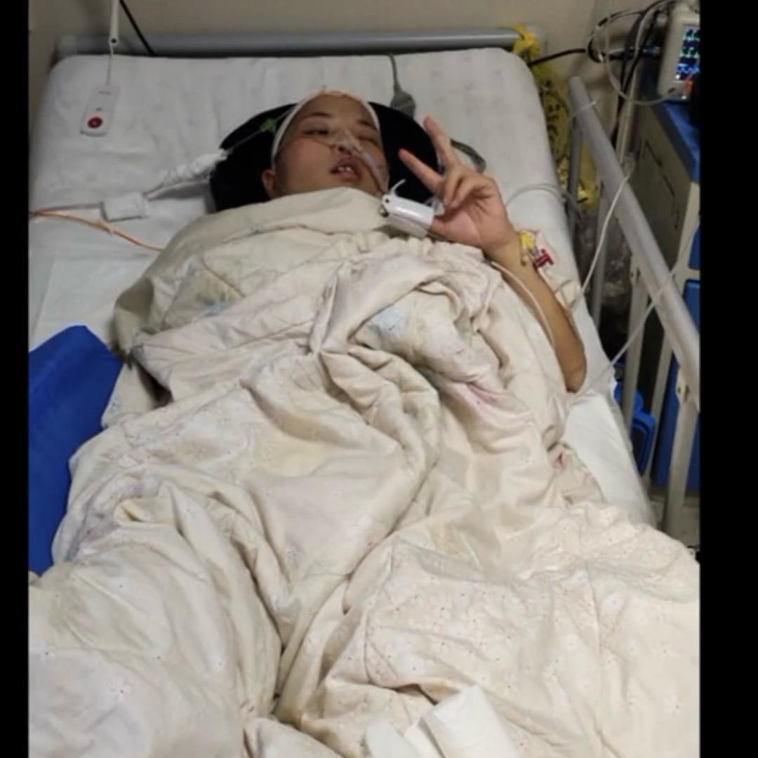 你好袜（脑出血）