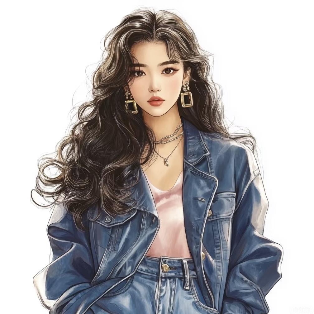 潘妍妍小个子牛仔