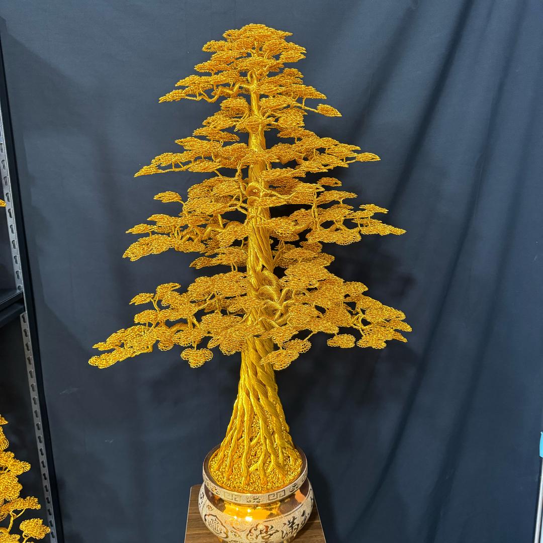 一诺手工发财树