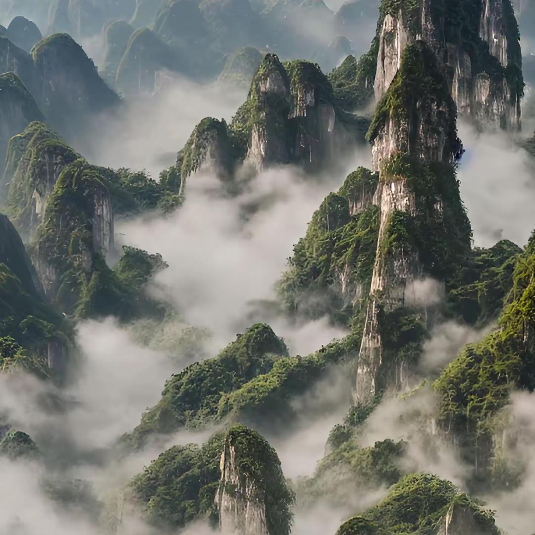 茅台镇 青山