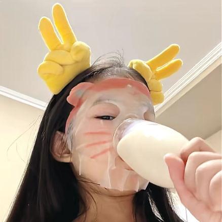 海滩长颈鹿