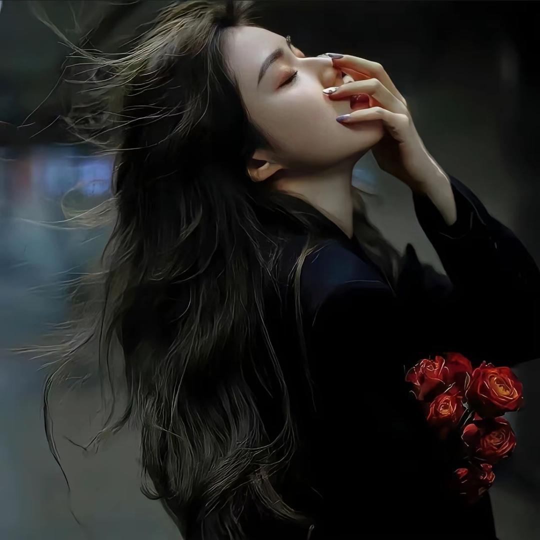 一个人，逞强😔