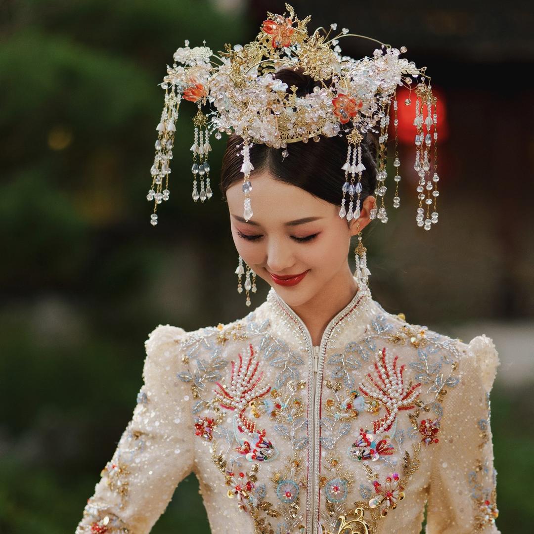 花作衣高端中式婚服