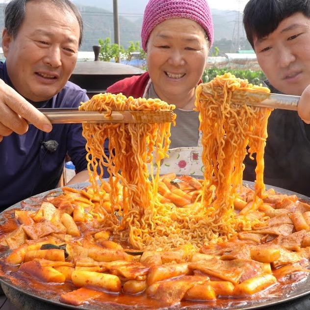 农村一家三口