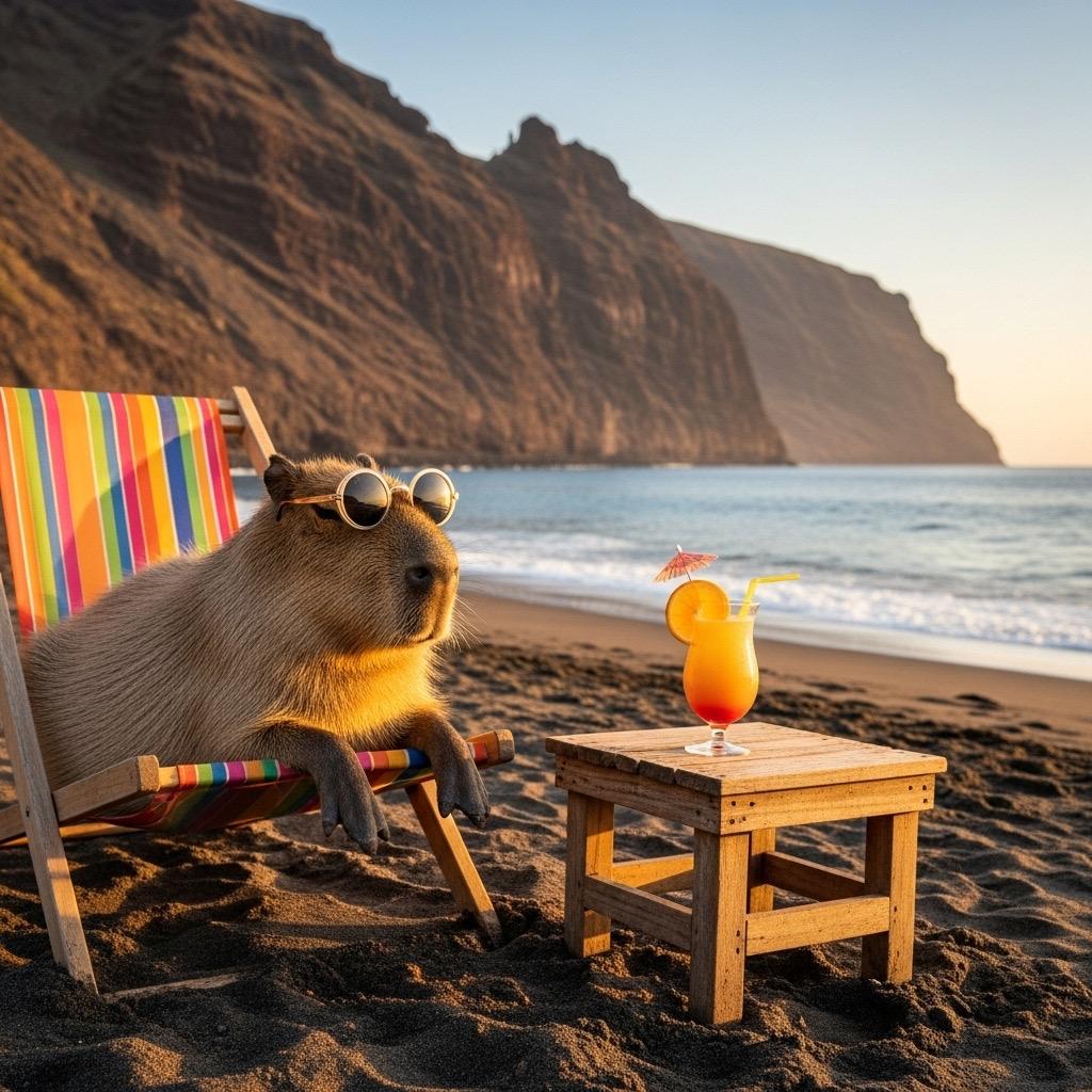 特内里费的Capybara