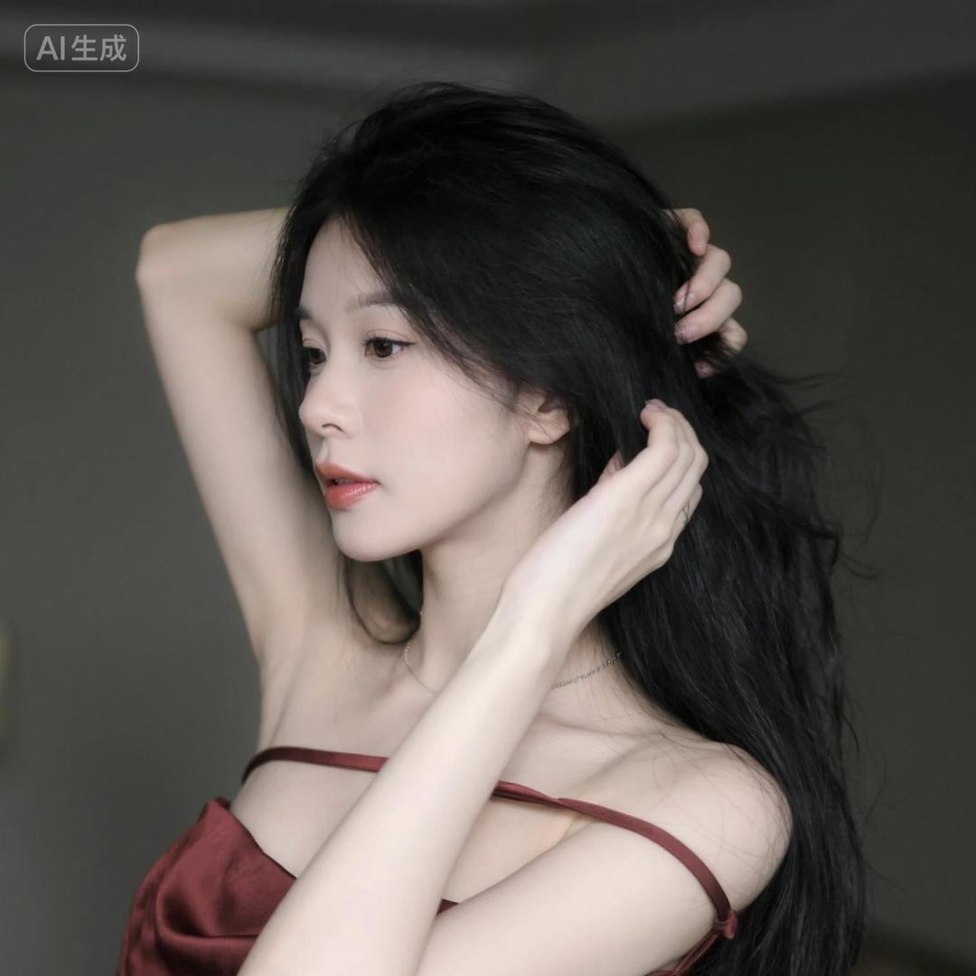 美女想不通丫