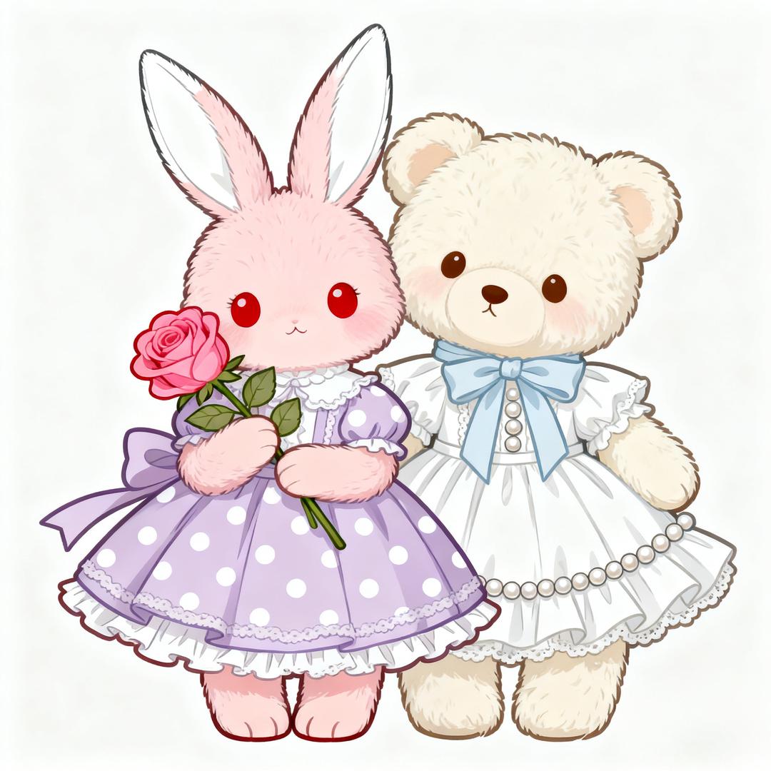 兔熊双子的可爱发射站