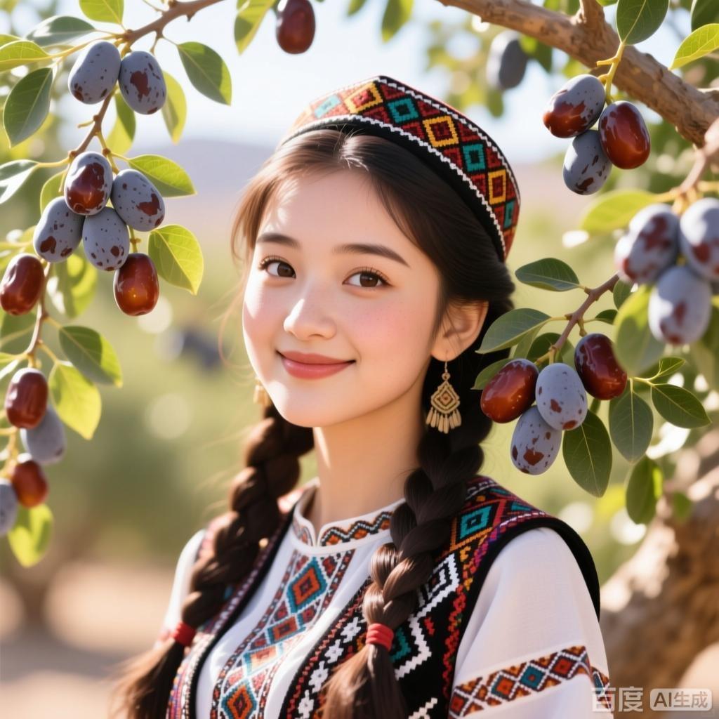 新疆灰枣姑娘