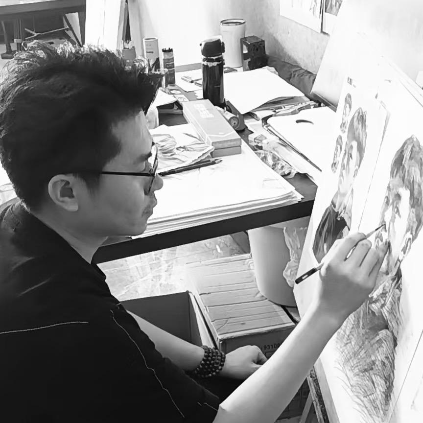 吴昌法素描