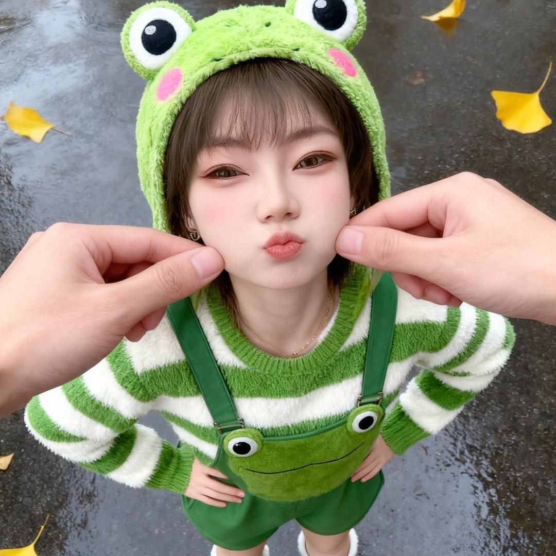 饱胀小女孩👀