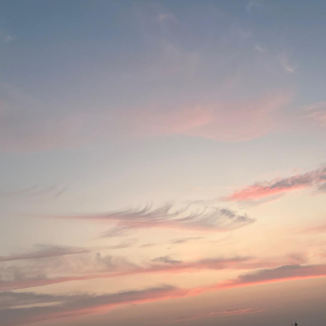 与天空比个耶
