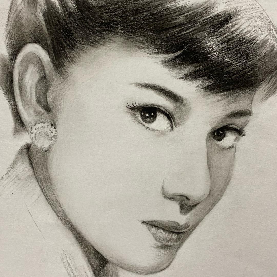 easy素描人像