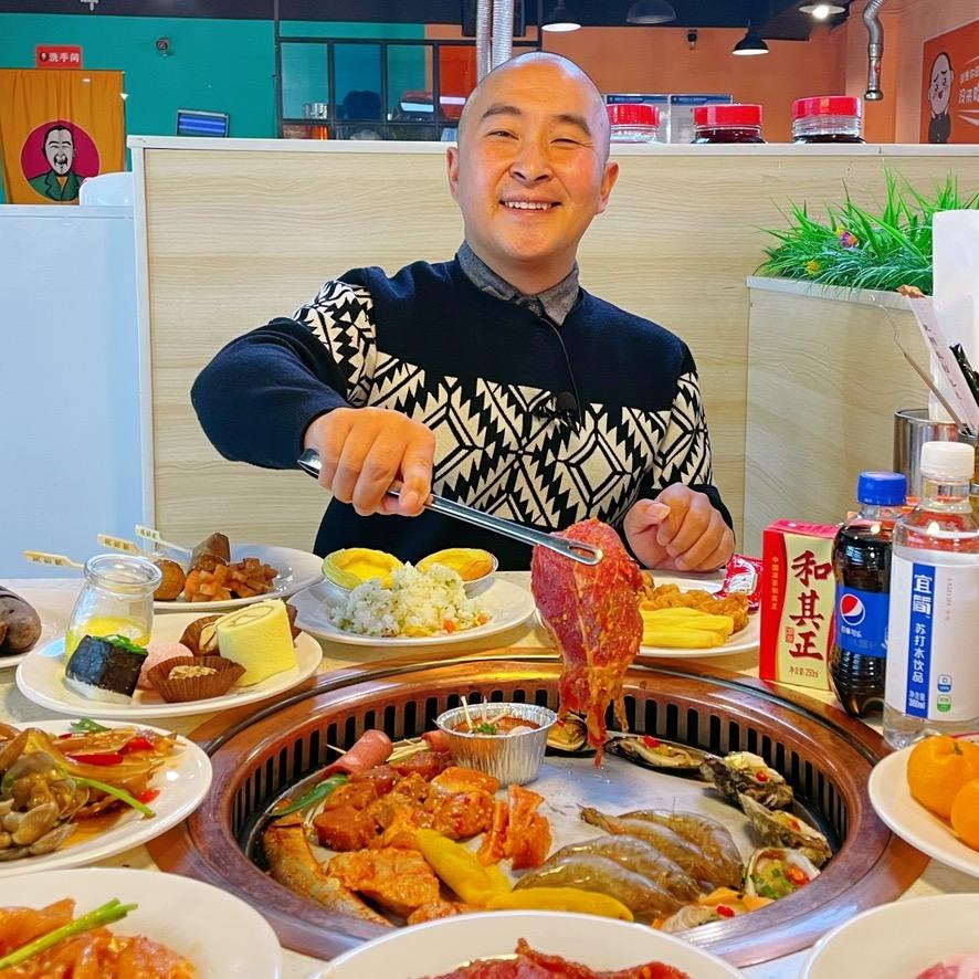 路日白的自助烤肉