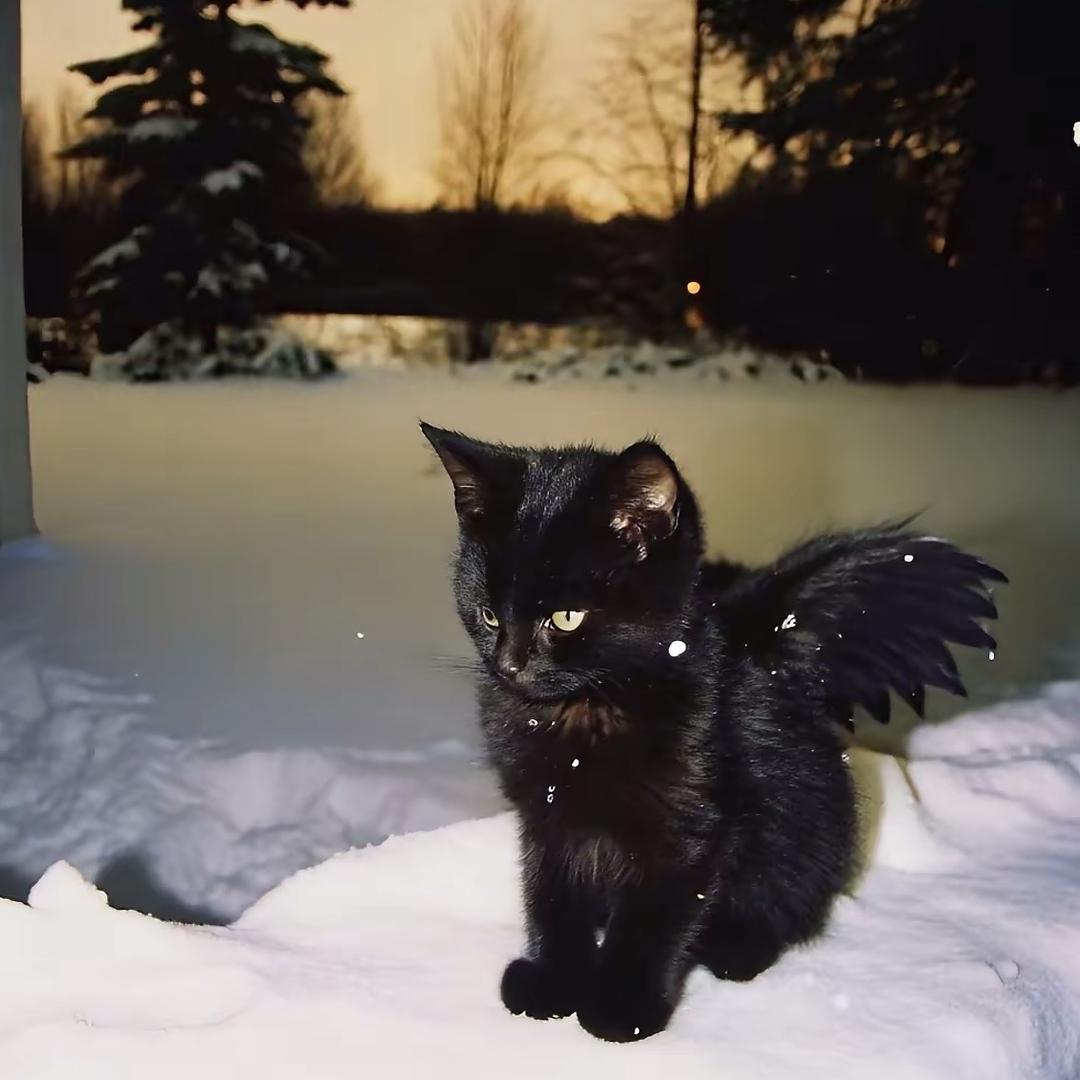 斑点小猫