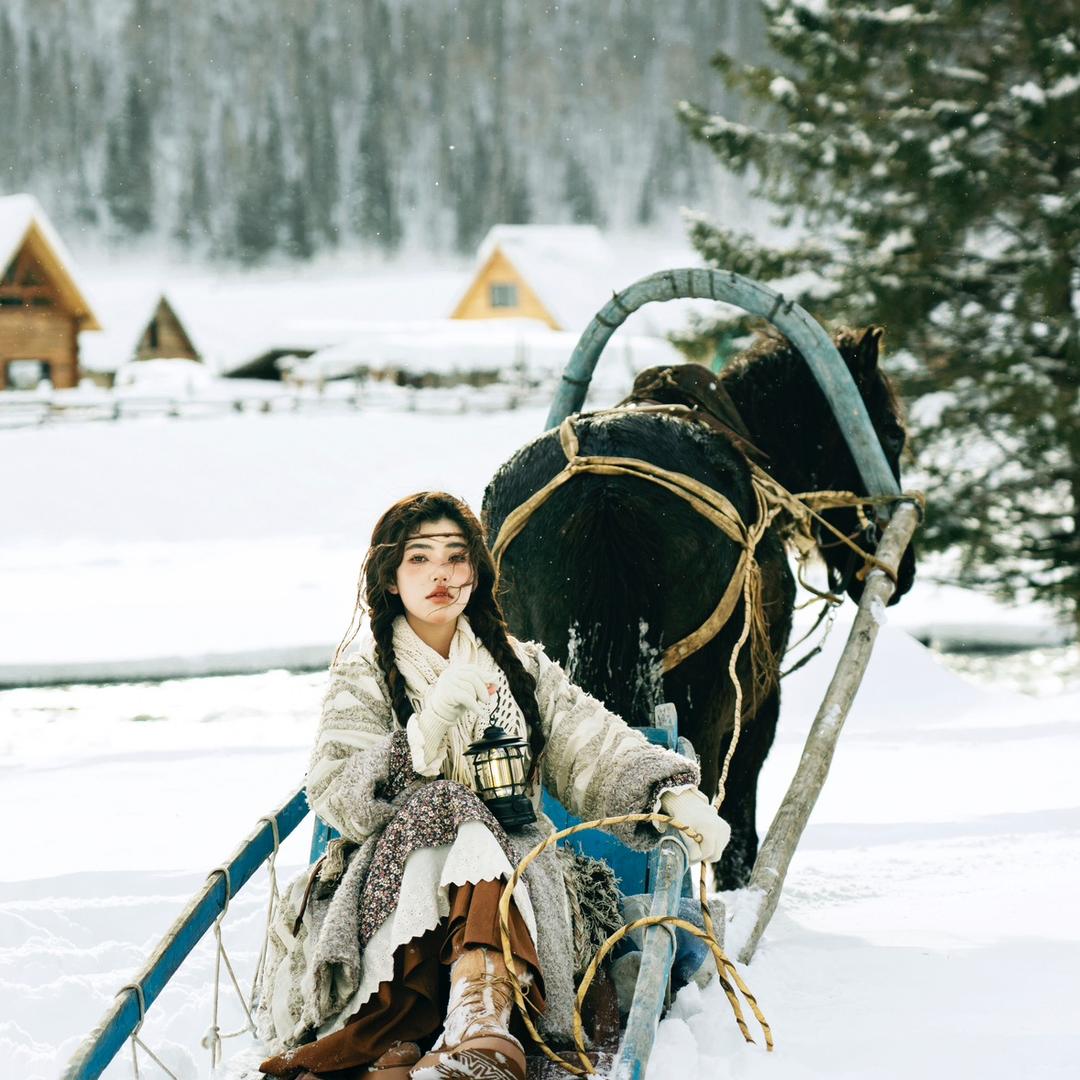 禾木旅拍化妆师橘子姐姐