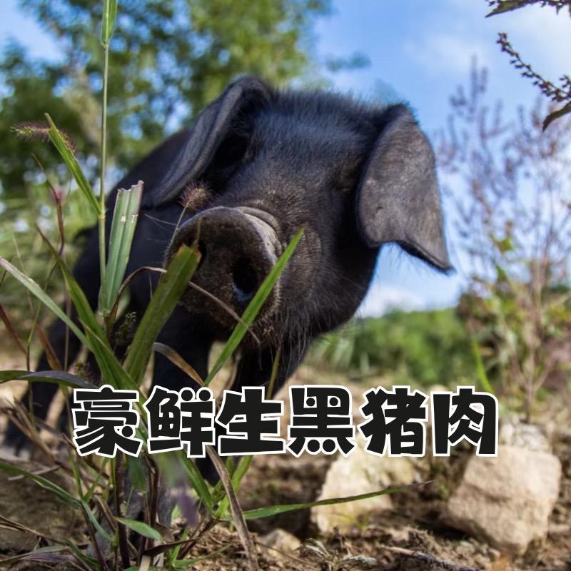 豪鲜生农家黑土猪