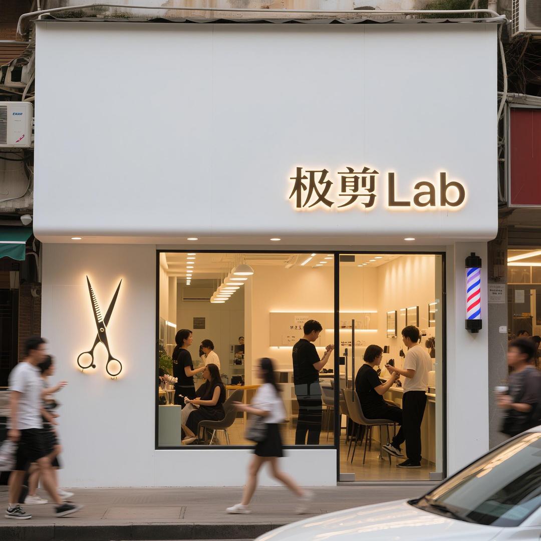 美业美发店装修设计