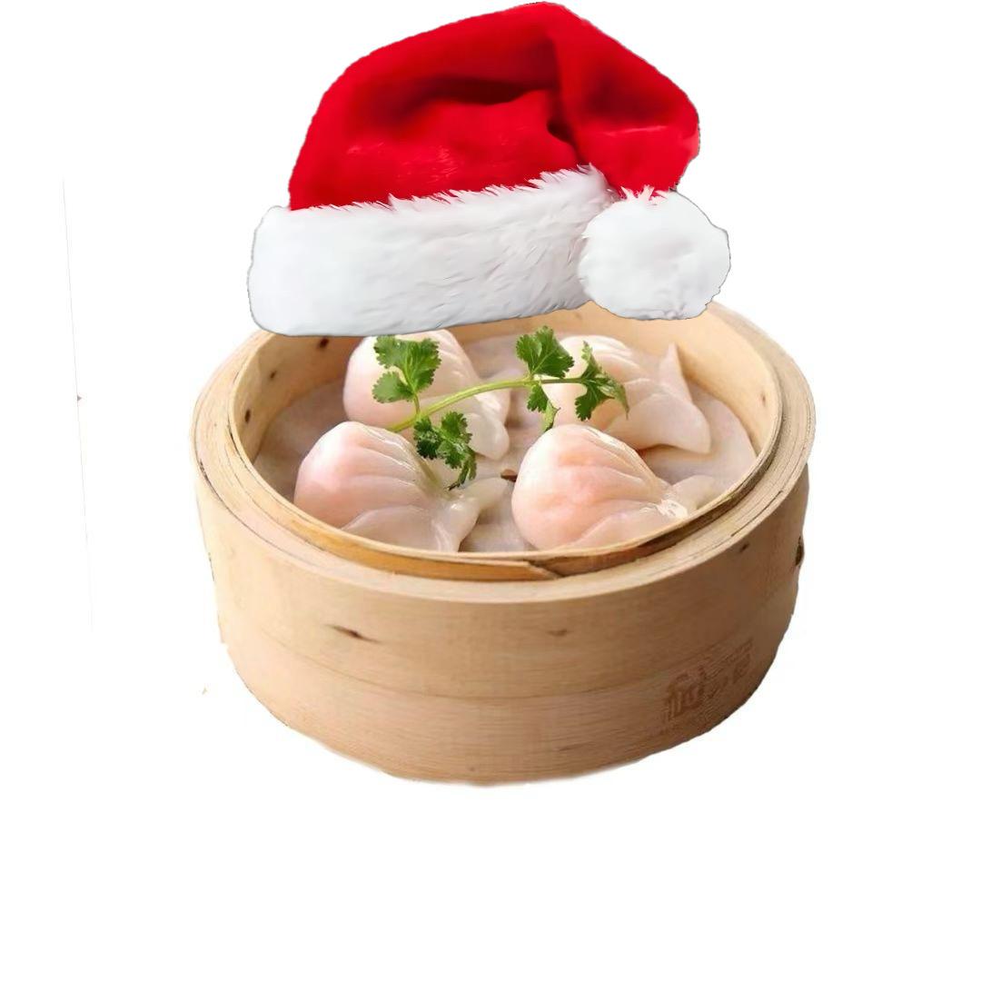 美味的水晶虾饺