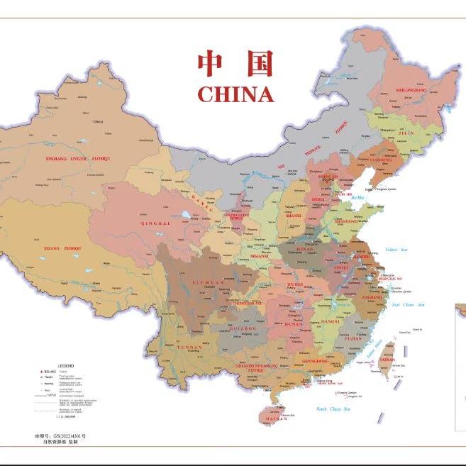 青城山艺术地图装饰画