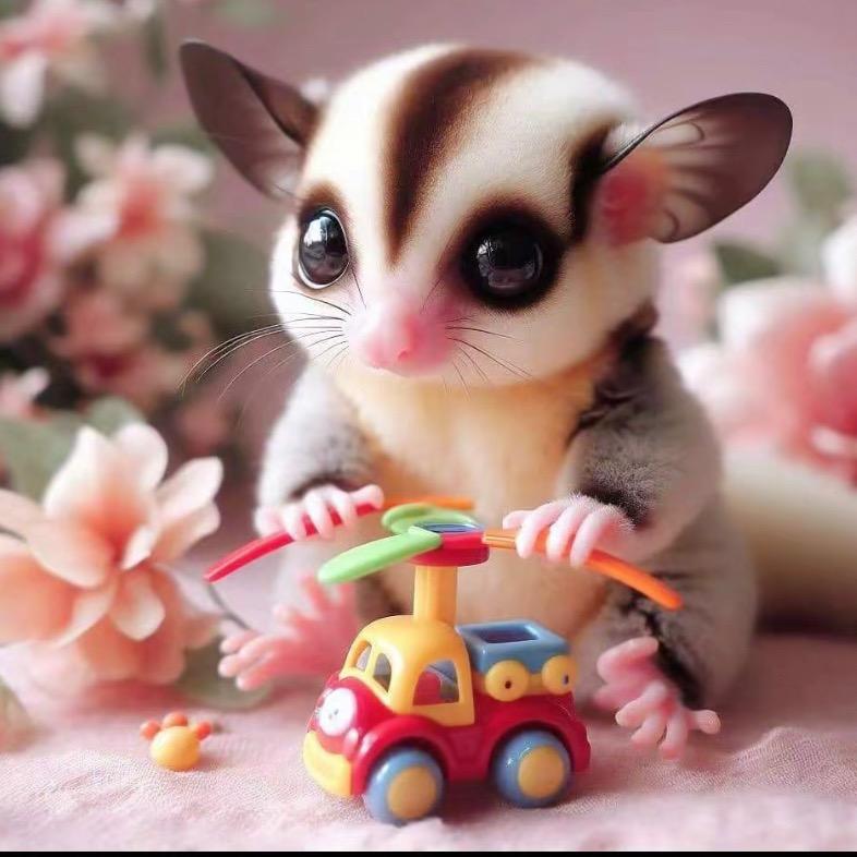 青春的蜜袋和獴崽（新疆蜜袋鼯）